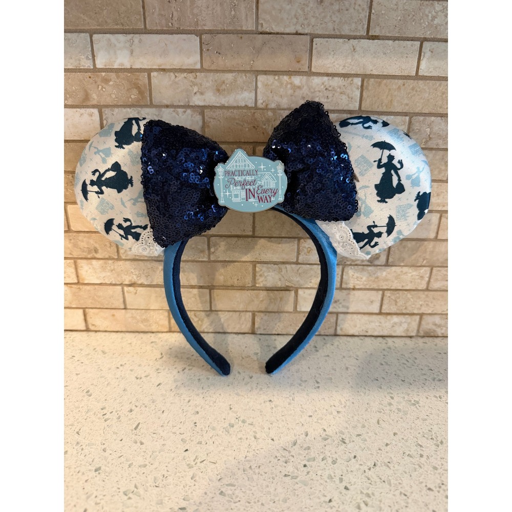 Disney Mary Poppins Minnie Mouse Ears Headband